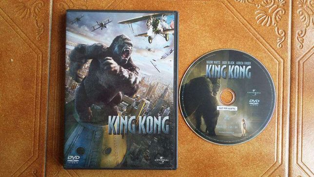 "King Kong" (DVD PAL, como novo)