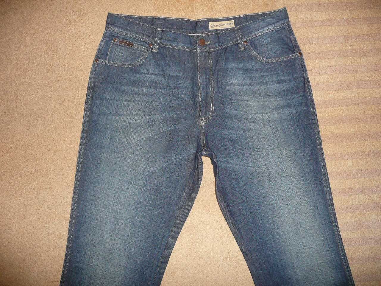 Spodnie dżinsy WRANGLER W38/L30=49/104cm jeansy