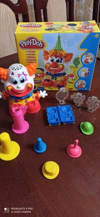Play-Doh Clown , zabawa z ortografią