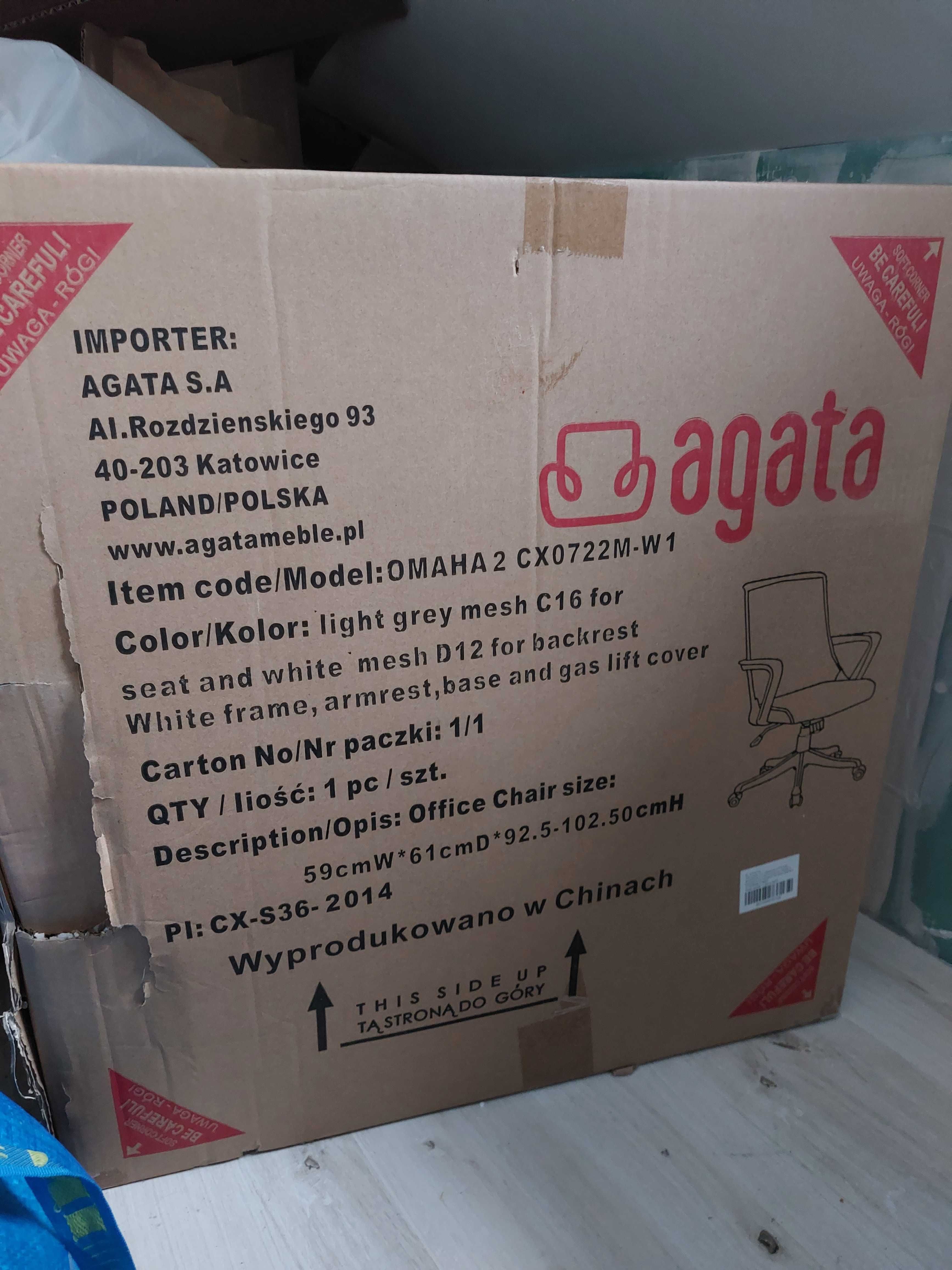 Krzesło biurowe Agata Meble Omaha