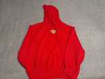 Bluza czerwona z kapturem