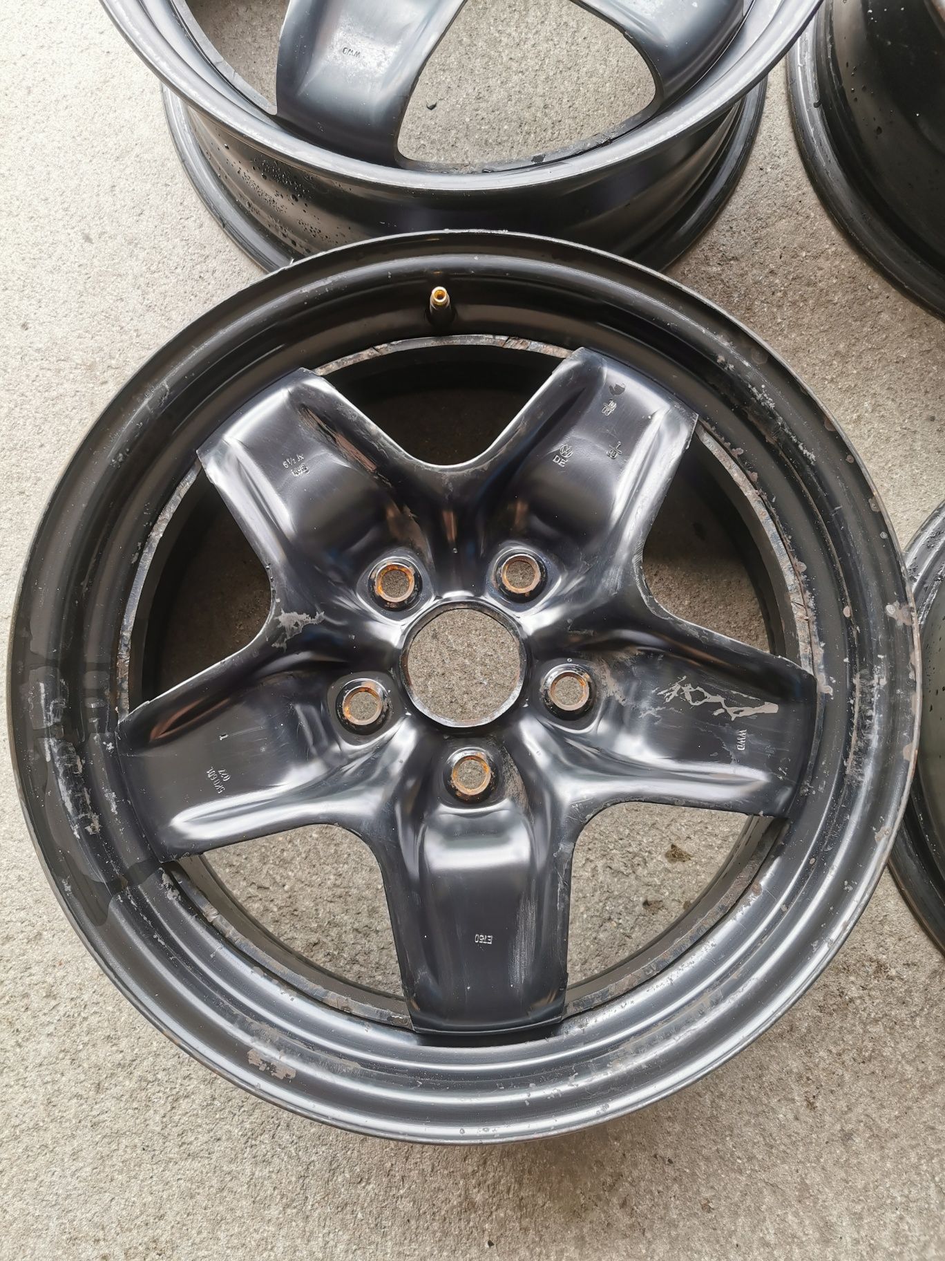 Felgi stalowe 15" 5x112 ET50 6.5J Volkswagen golf