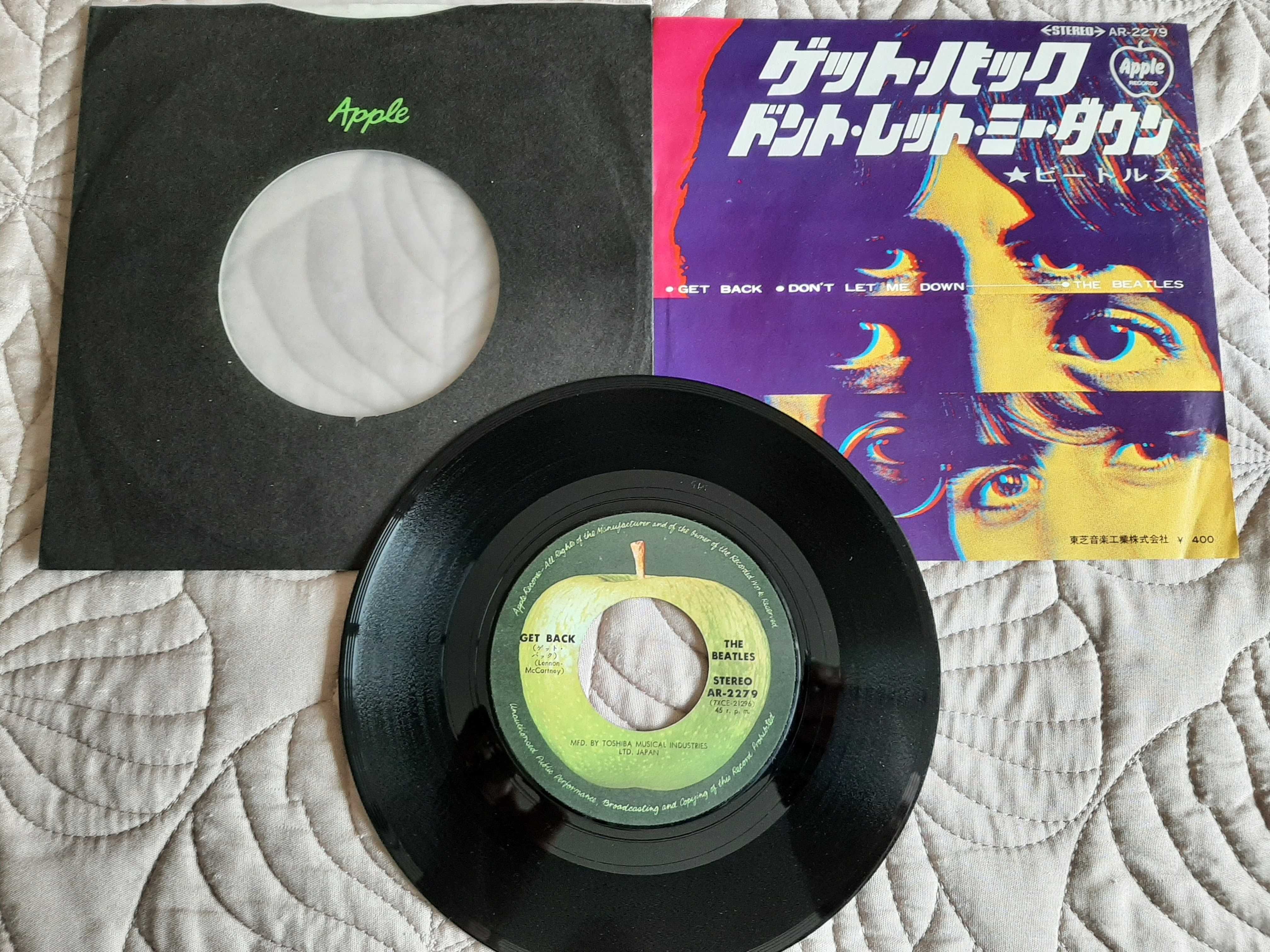 The Beatles - C.C.R. – Uriah Heep - Japão - Singles vinil 7" 45 rpm