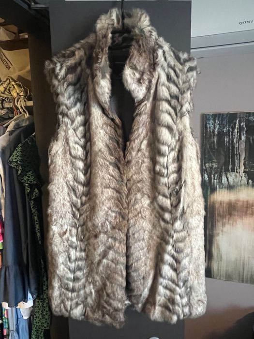 Kamizelka damska futerko 42