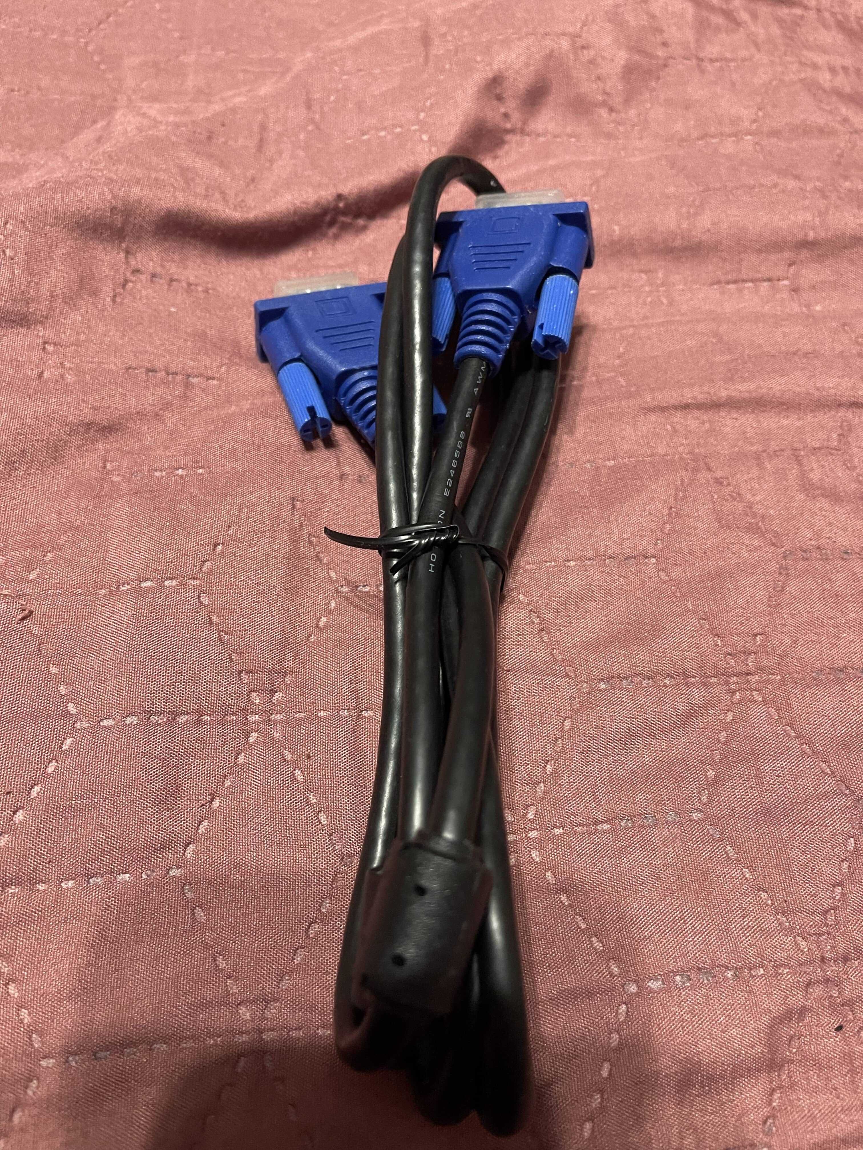 Продам шнури для монітора DVI, VGA