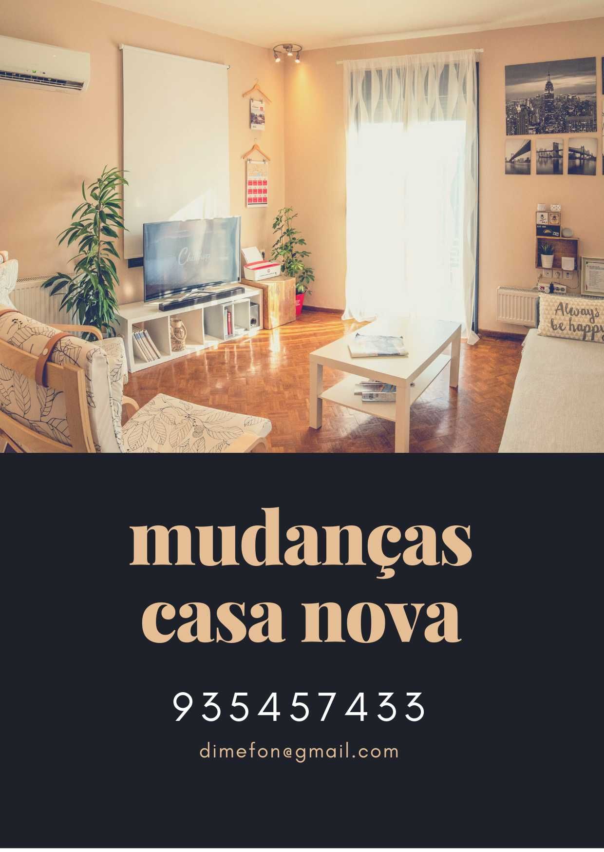 mudanças casa nova