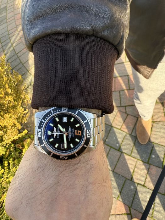 Breitling Superocean 44 COSC Full Set po serwisie
