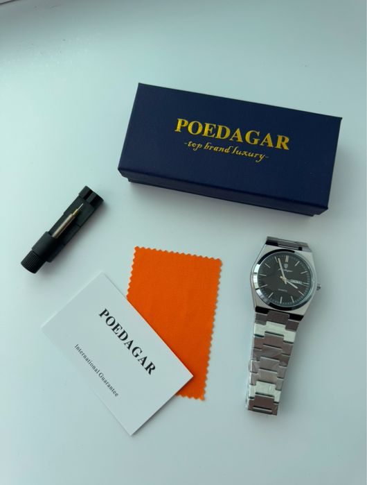 Чоловічий годинник Poedagar – елегантний, класичний, стиль old money