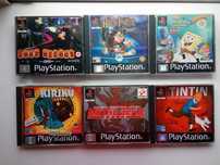 PS1 Jogos - Tintin, Fear Effect, Spongebob