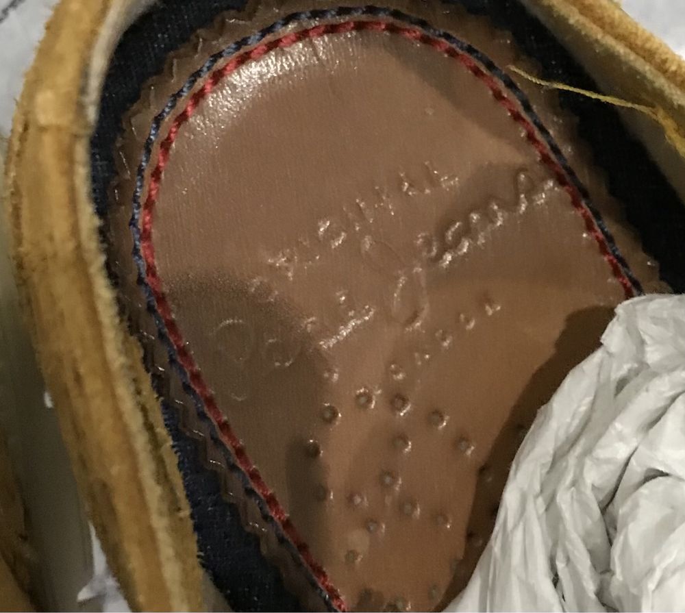 Sapatos camurça Pepe Jeans London (meia estacao e verão)