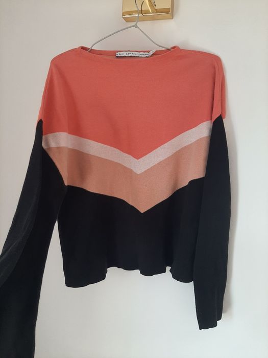 Sweter bluzka kolorowa casual do pracy bawełna 100%  &other stories el