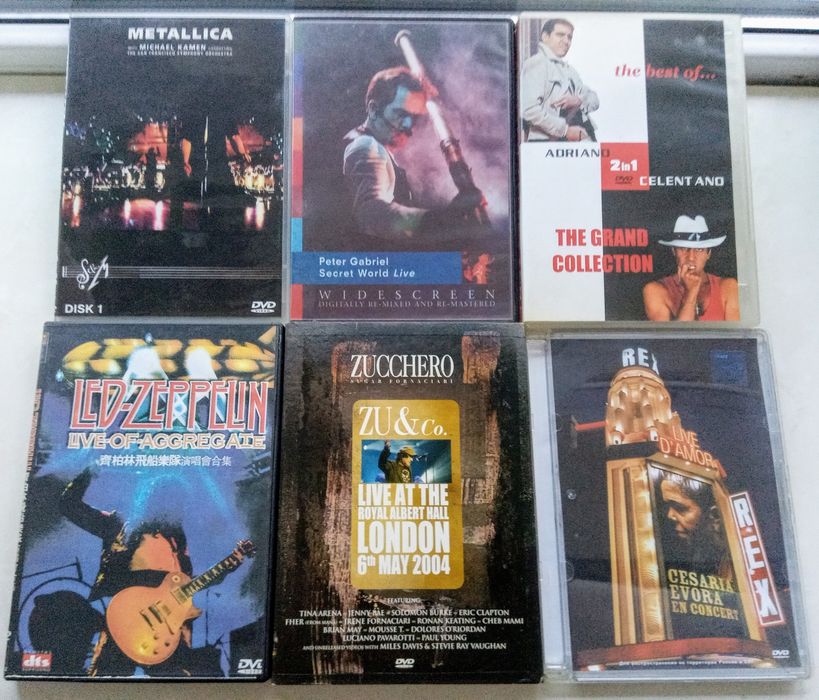 Музичні DVD диски