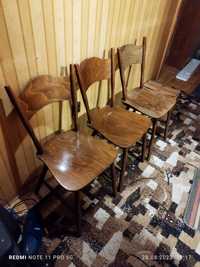 Stylowe krzesła PRL Radomsko