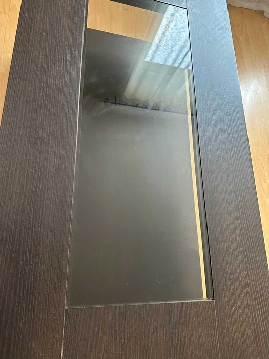 Stół do salonu, ciemny brąz