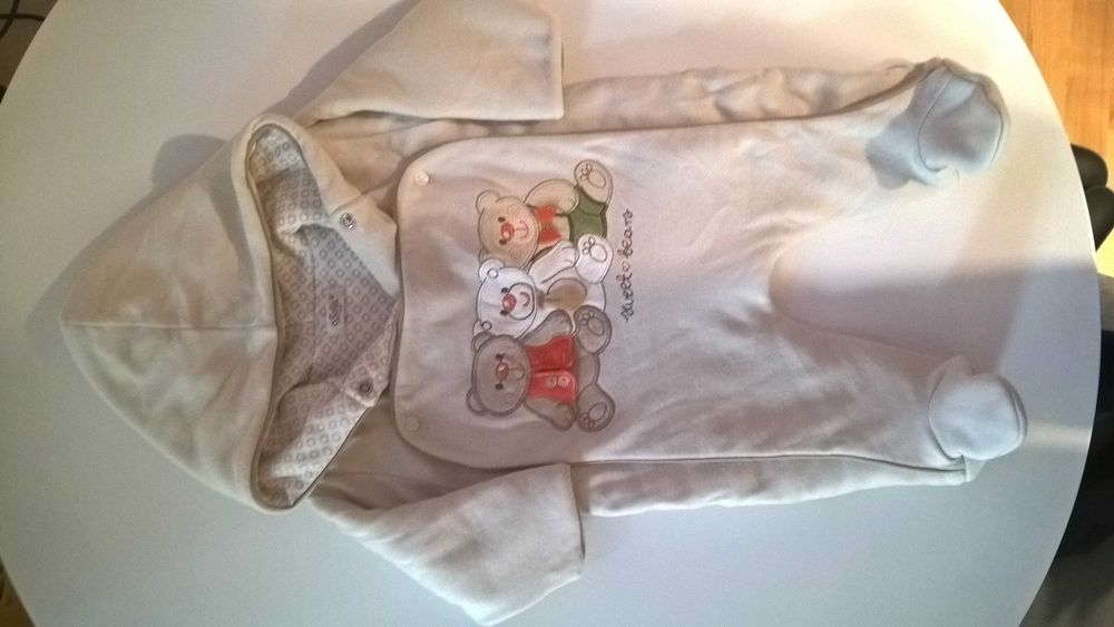 pajacyk ocieplany jesienno-zimowy Pikolo sweet bears Sofija r. 62