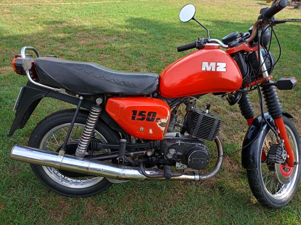 Motocykl Mz etz 151 z roku 1990