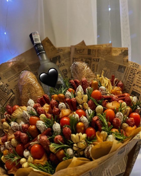 Чоловічий букет, букет для чоловіків, подарунок чоловіку, хлопцю