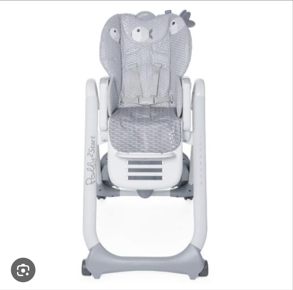 Cadeira de Refeição CHICCO Polly2Start Dots Cinzento