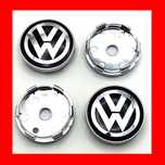 *NOWE* Dekielki 60mm VW VOLKSWAGEN komplet 4szt. dekle kapsle znaczki