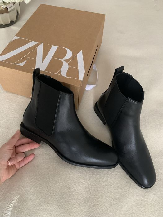 Чоловічі шкіряні челсі Zara 39 розмір