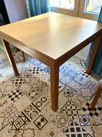 Stół kwadratowy Ikea rozkładany
