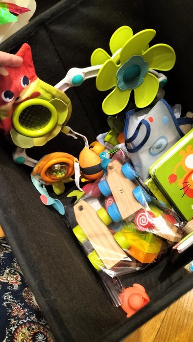 Pudło zabawek 0-3 lata