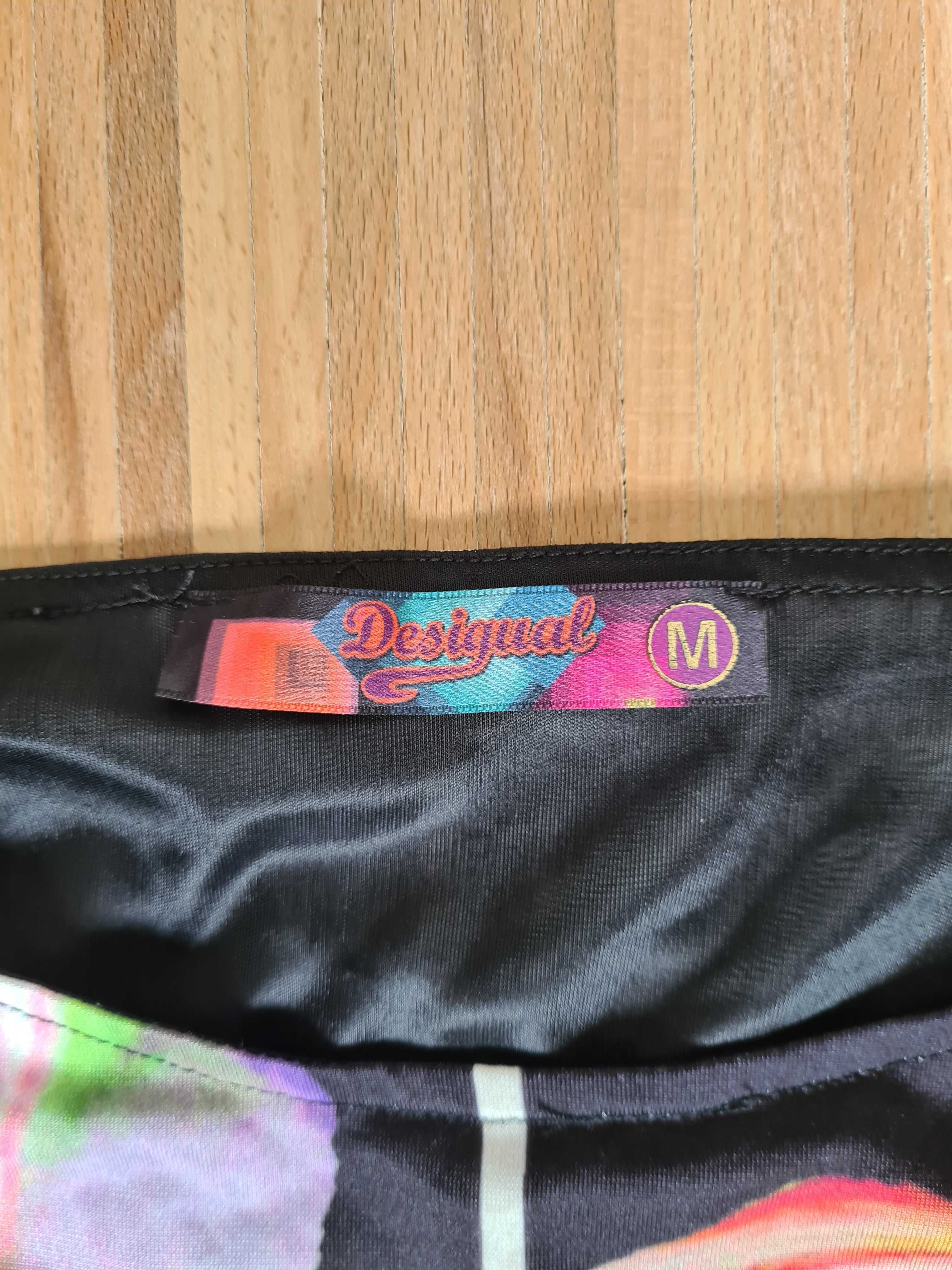 kolorowa sukienka Desigual r.40
