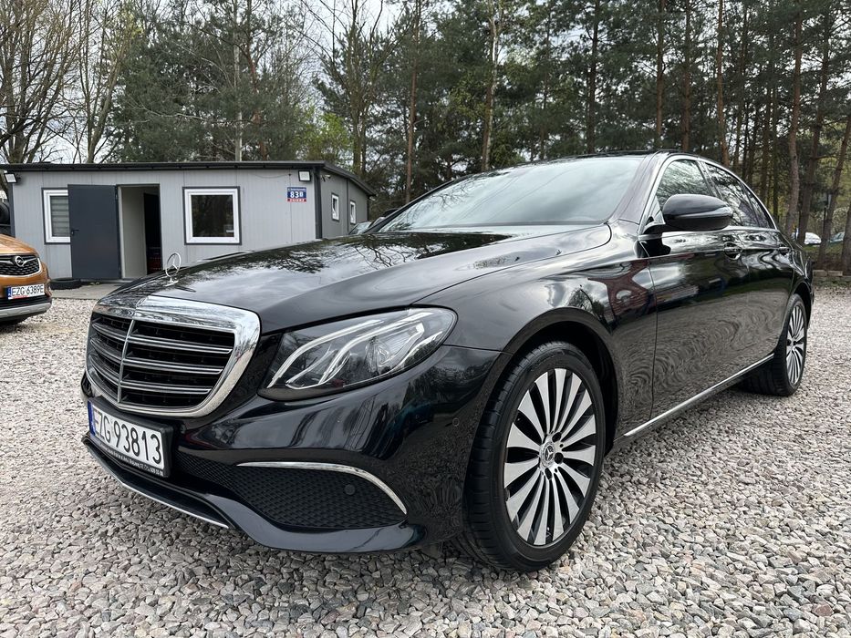 Mercedes-Benz Klasa E 220d,Skrzynia 9g,Salon Polska,Stan Idealny,Full Serwis Aso,Bezwypadkow