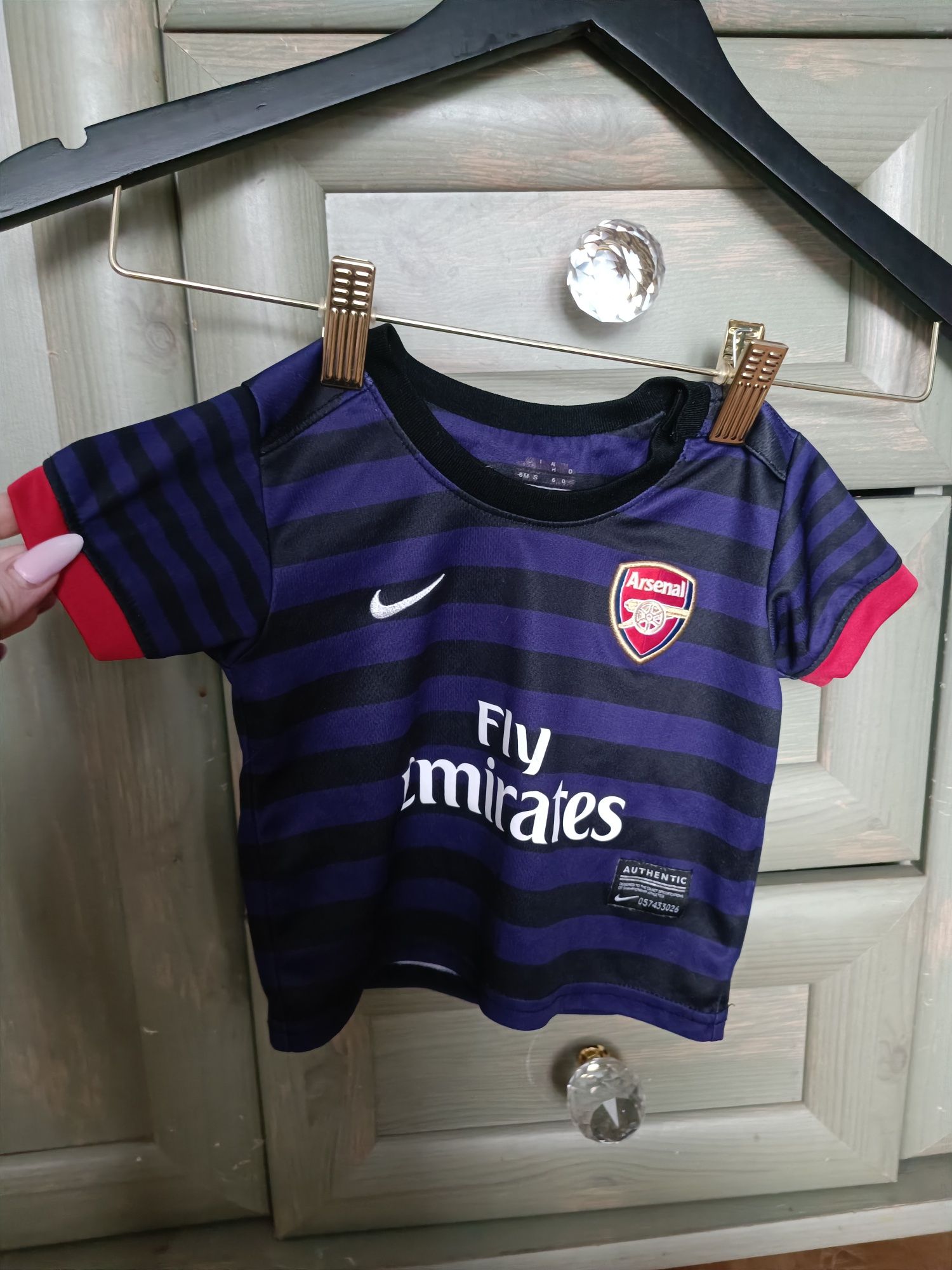 Sportowa niemowlęca bluzka Nike Arsenal