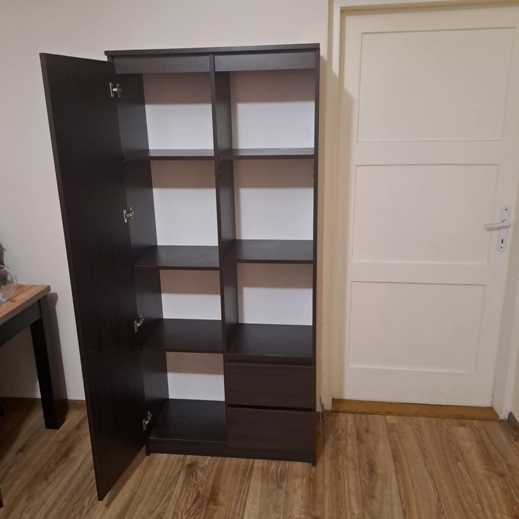 Regał i komoda firmy akord kolor Wenge