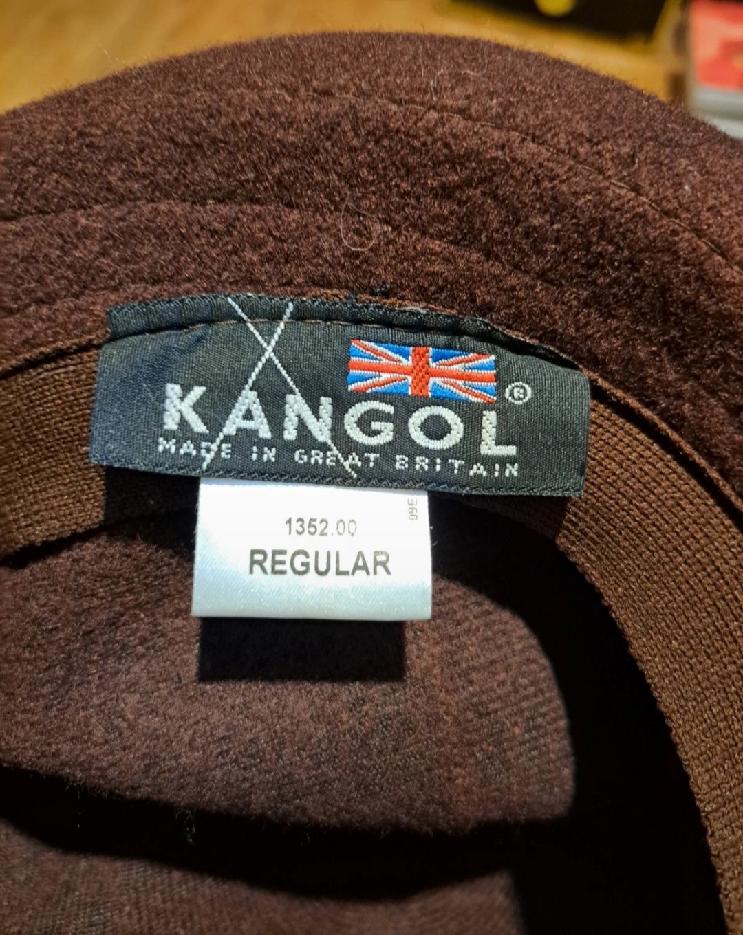 Wełniany kapelusz Kangol bucket hat fedora