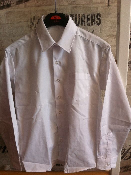 Белая рубашка с длинным рукавом George 10-11 лет
