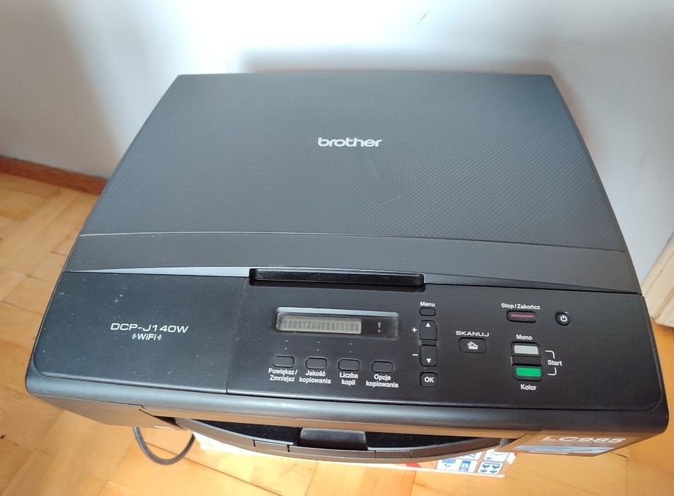 Drukarka Brother Wi-Fi DCP-J140W urządzenie wielofunkcyjne skaner xero