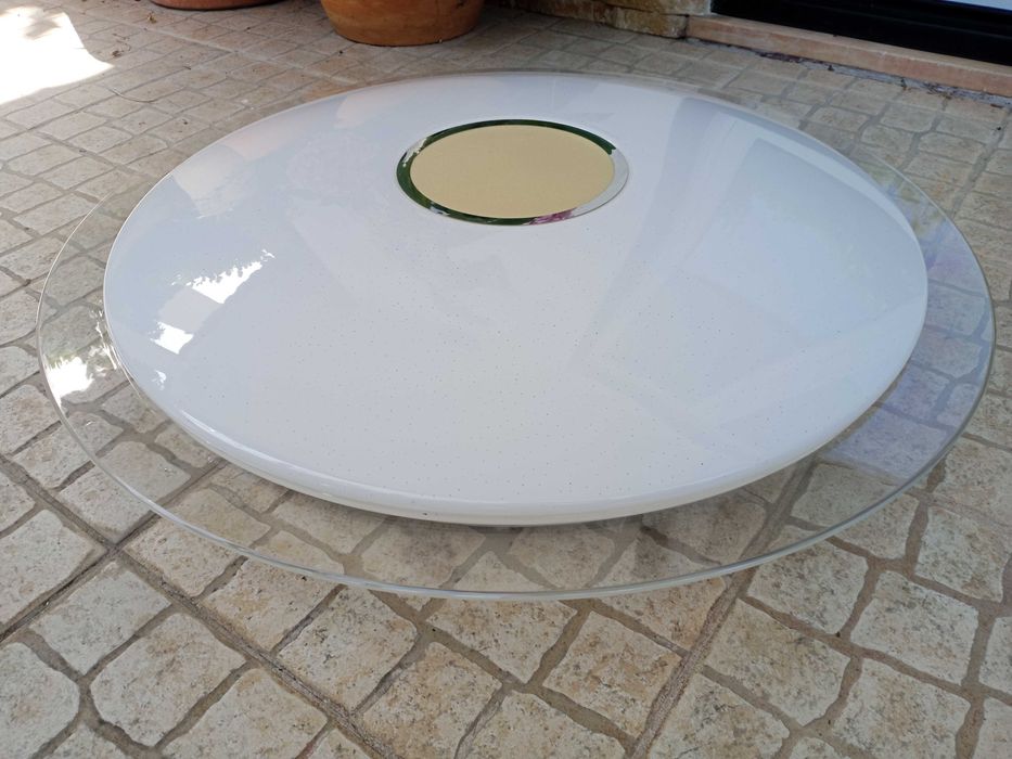 Lampada redonda tecto quarto, sala, cozinha com LED Marca INSPIRE 45 W