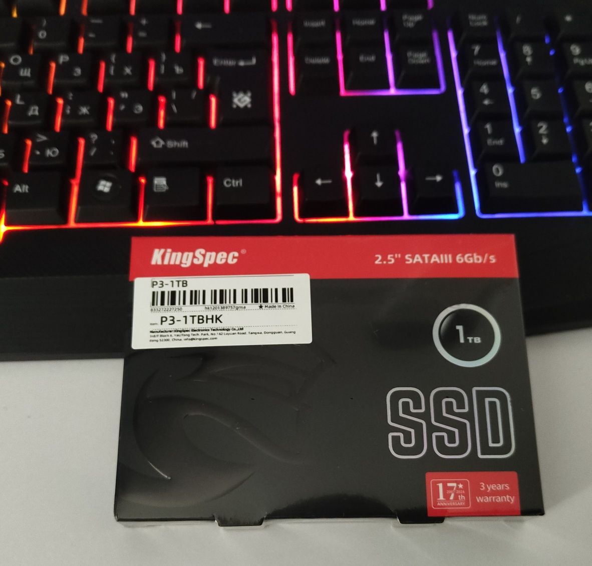 Ssd 1tb KingSpec новий!!!