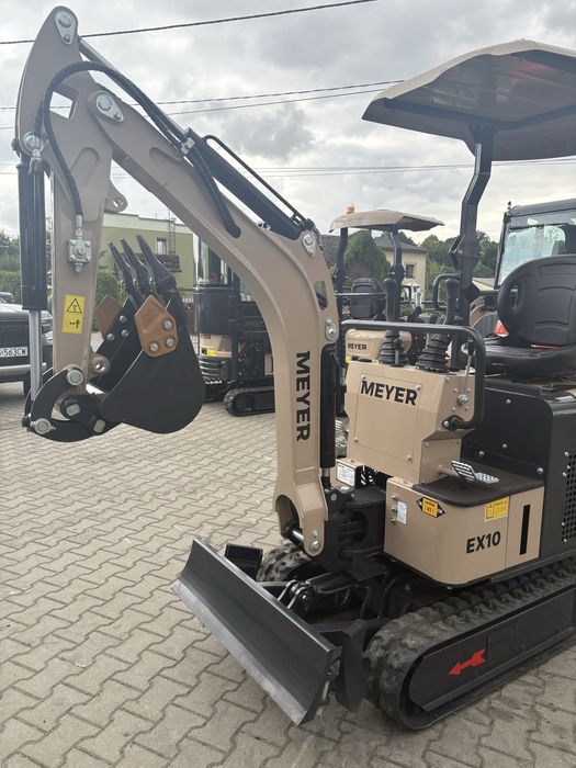 Minikoparka MEYER EX10 rozsuwane gąsienice silnik b&s LEASING