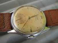 CHs Tissot & Fils / subsekunda - stary zegarek w stalowej kopercie
