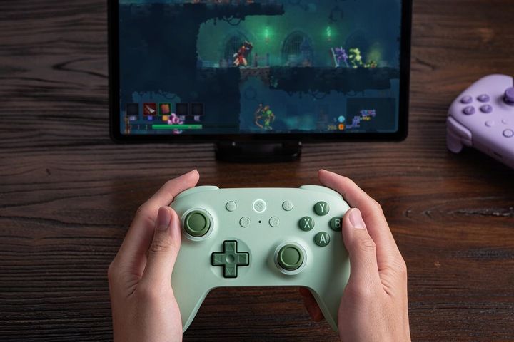 Pad Bezprzewodowy 8bitdo Ultimate 2c Green Hall Effect 2.4g Bt Android