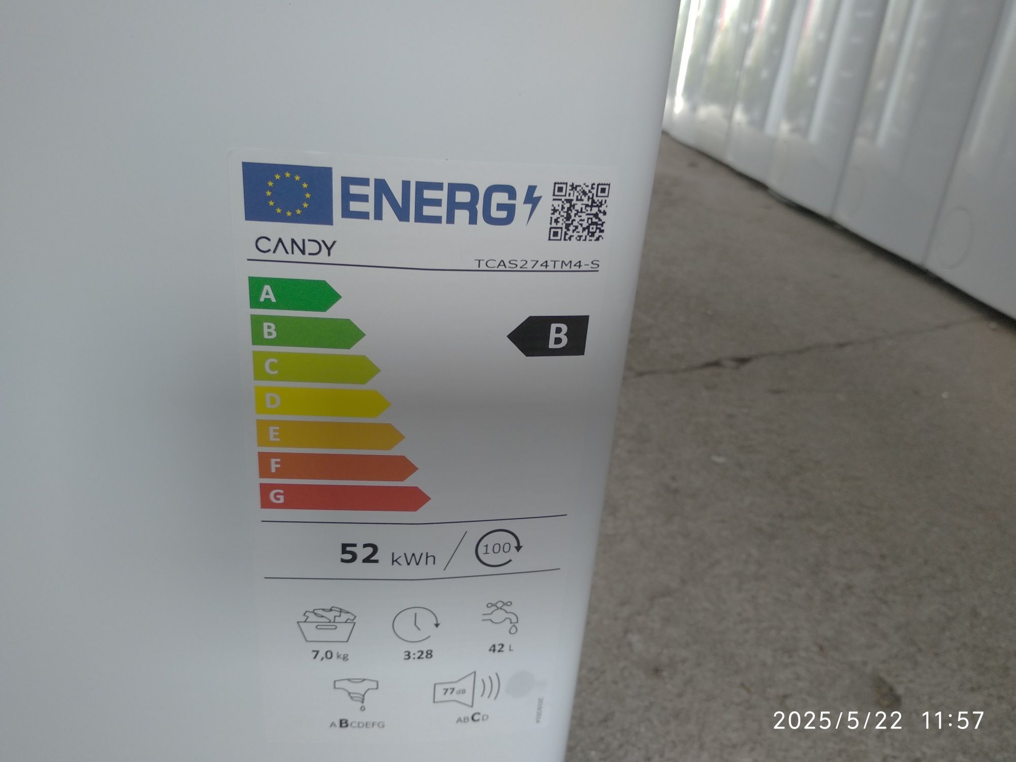 OUTLET Janki ul Wspólna 6 Pralka Candy ProWash 500 TCAS274TM4-S