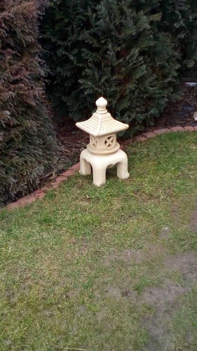 Figura ogrodowa betonowa ozdoba dekoracja krasnal skrzat troll welcome