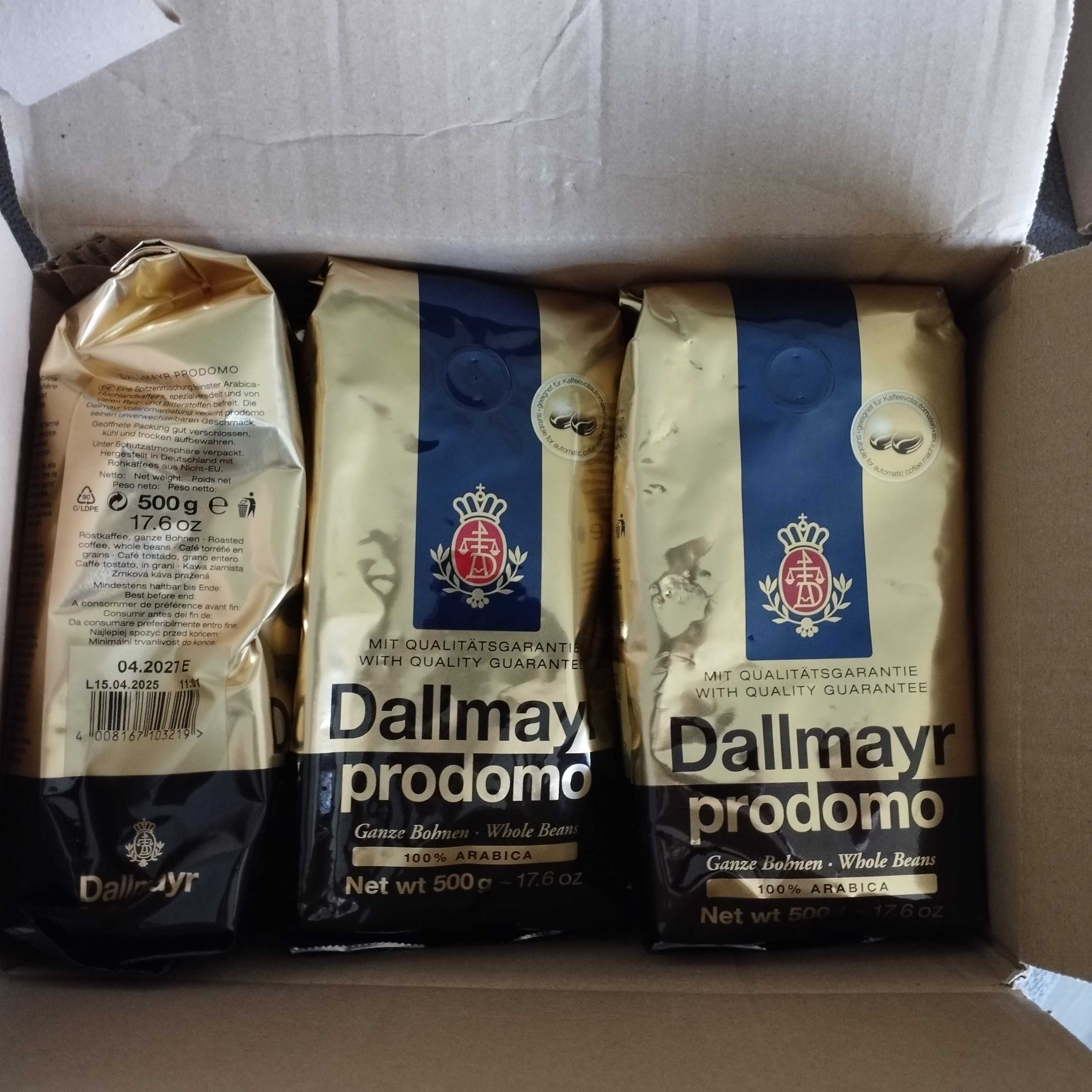 Kawa Dallmayr prodomo ziarnista 500g