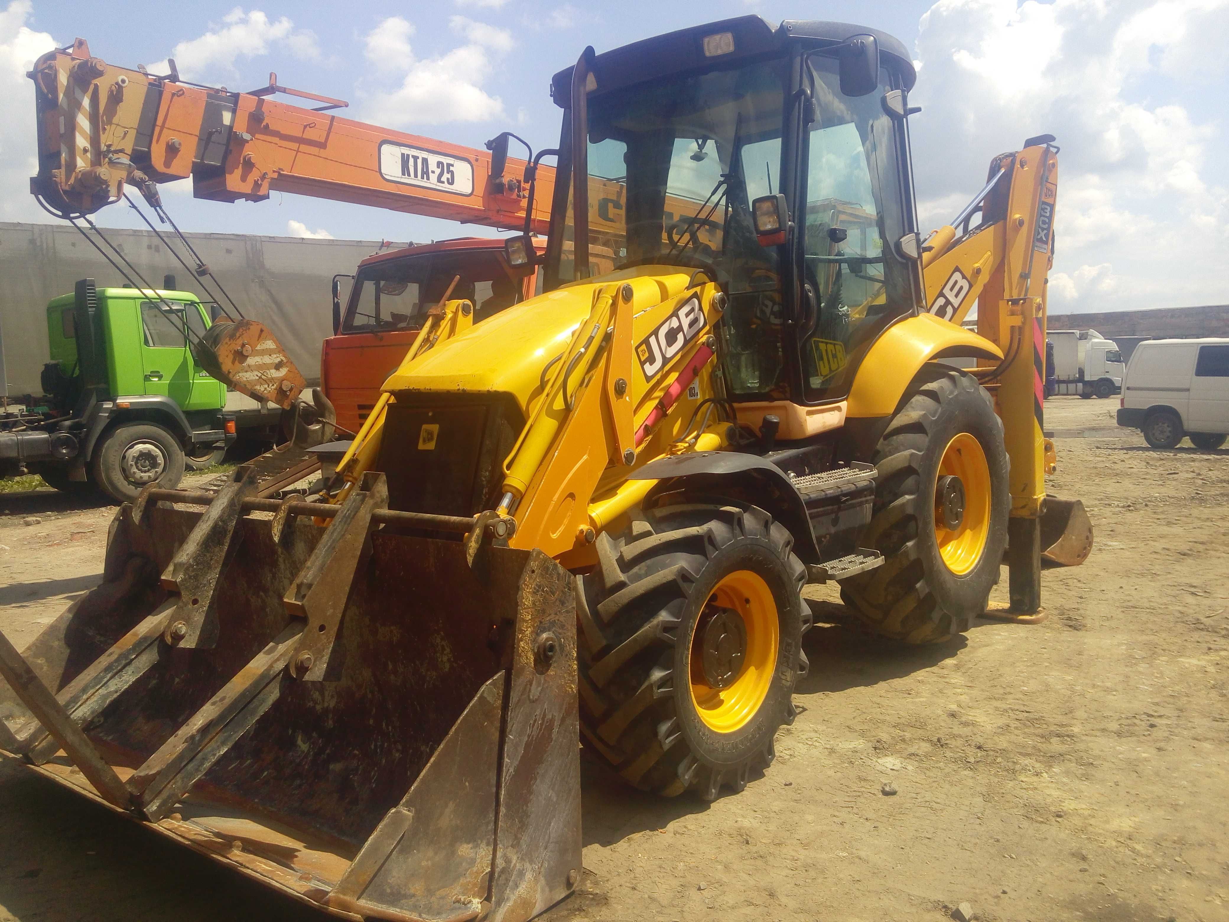 Послуги (оренда) екскаватора-навантажувача JCB 3CX