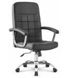 Outletowy Fotel biurowy obrotowy Hell's Chair HC- 1020 Czarny
