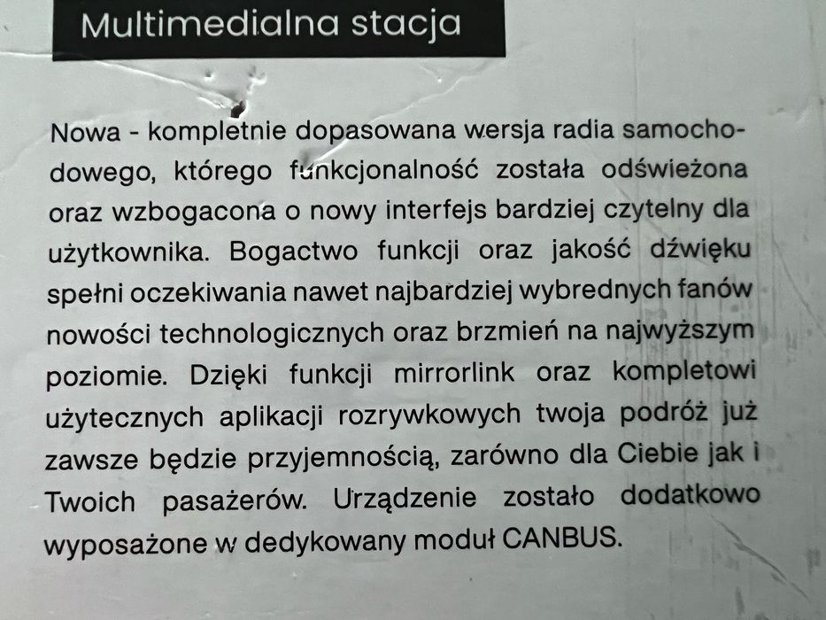 Radio Samochodowe Volkswagen VW910S Vordon