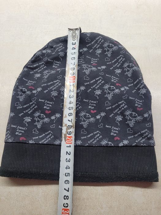 Стильна шапка на флісі з принтом дивіться всі фото в оголошенні та інш