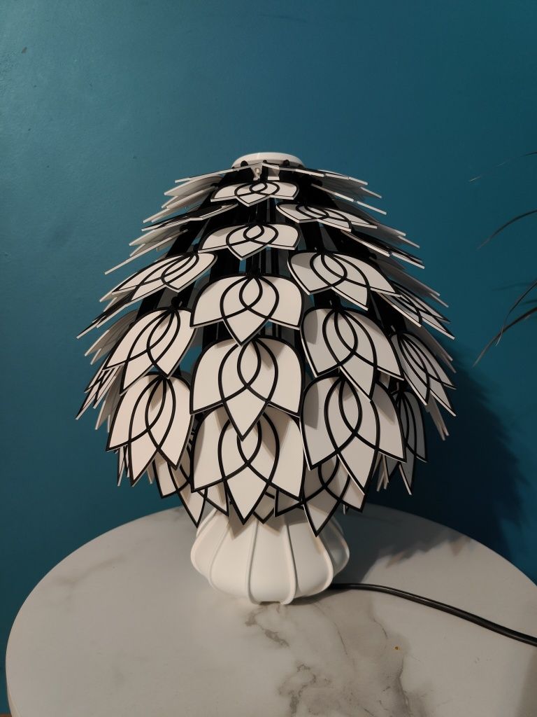 Lampa do salonu biura sypialni lampka stojąca druk 3d