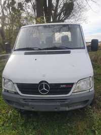 Mercedes sprinter 311 hak 2800kg 3500DMC. 2005r uszkodzony