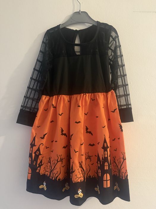 Vestido halloween 3 anos