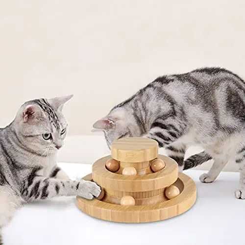 Игрушка для кошек из натурального бамбукового материала