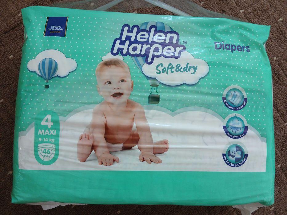 Підгузки Helen Harper 4 46 шт
